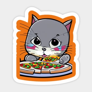 Feline Feast Sticker
